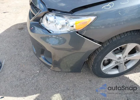 2011 Toyota Corolla Le z USA, uszkodzony, nr VIN 2T1BU4EE2BC634329